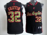 Adidas Los Angeles Clippers #32 Blake Griffin Black Camo limited NBA Jerseys