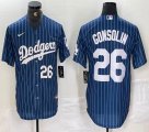 Nike New Nike Los Angeles Dodgers #26 Tony Gonsolin majestic baseball jerseys 02