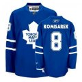 Toronto Maple Leafs 8# KOMISAREK blue NHL Jerseys