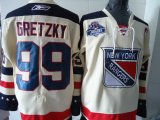 NHL New York Rangers #99 GRETZKY White jerseys