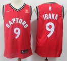 Nike Toronto Raptors #9 Serge Ibaka red NBA Jerseys- S8