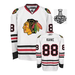 2013 NHL Stanley Cup Chicago Blackhawks #88 Patrick Kane White Jersey