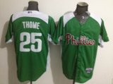 Philadelphia Phillies #25 Jim Thome green MLB Jerseys