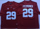 2018 Alabama Crimson Tide #29 Minkah Fitzpatrick red College Color Rush Limited Jerseys-PNS