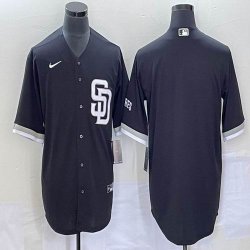 Nike San Diego Padres blank black majestic mlb Jerseys Joint name