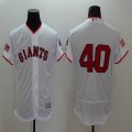 2016 San Francisco Giants 40 Madison Bumgarner white Flexbase Authentic Collection Jersey