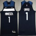 Nike Minnesota Timberwolves Anthony Edwards dark blue -XD