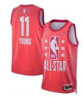 2022 Atlanta Hawks #11 Trae Young red NBA All Star nba Jersey