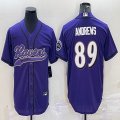 Nike Baltimore Ravens #89 Mark Andrews purple baseball jerseys Joint name-BD