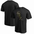 Men's Chicago White Sox Fanatics Branded Black 2018 Memorial Day Big and Tall Prestige Camo T-Shirt