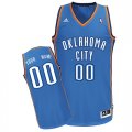 klahoma City Thunder Custom Swingman blue Road Jersey for sale