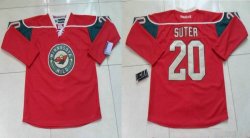 Minnesota Wild #20 Ryan Suter Red NHL Jerseys