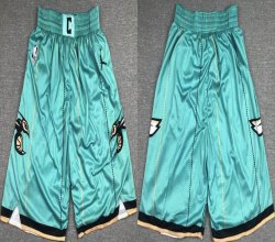 New Orleans Hornets green nba shorts-XD