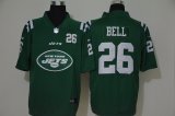 Nike New York Jets #26 Le Veon Bell Green Fashion Color Rush Limited Jersey