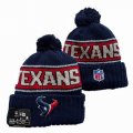 2024 Houston Texans dark blue red white NFL Sports Cuffed Knit Hats