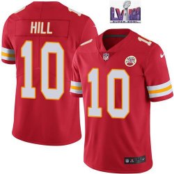 Nike Kansas City Chiefs #10 Hill red Color Rush Limited Jerseys