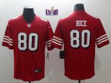 49ers #80 Jerry Rice red Nike Color Rush Limited Jersey