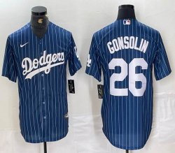 Nike New Nike Los Angeles Dodgers #26 Tony Gonsolin majestic baseball jerseys