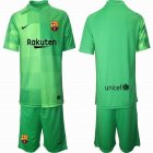 2021-2022 Barcelona green goalkeeper soccer jerseys