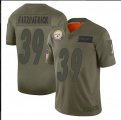 Pittsburgh Steelers #39 Minkah Fitzpatrick Nike Camo 2019 Salute to Service Retired Limited Jersey