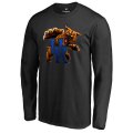 Kentucky Wildcats Midnight Mascot Long Sleeve T-Shirt - Black