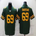 Packers #69 David Bakhtiari Nike green Color Rush Limited Jersey-XD