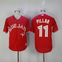 2017 Toronto Blue Jays #11 Kevin Pillar red Majestic baseball jerseys