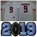 2019 Alabama Crimson Tide Bo Scarbrough 9 College Football Limited Jersey - White