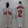 Nike Boston Red Sox #2 Xander Bogaerts white majestic baseball Jersey-BD