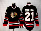 Chicago Blackhawks #21 Stan Mikita black NHL Jerseys