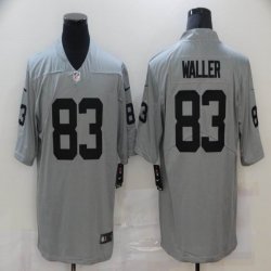 Nike Oakland Raiders #83 Darren Waller Gray Color Rush Limited Jersey