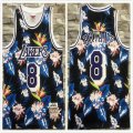 Los Angeles Lakers #8 Kobe Bryant camo Flower core basketball jersey-TY