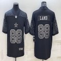 Nike Dallas Cowboys #88 CeeDee Lamb black Color Rush Limited Jersey Reflective version