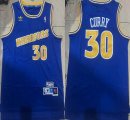 Golden State Warriors #30 Stephen Curry blue nba jersey-XD