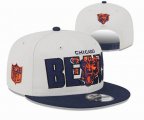 2023 Bears white NFL Snapback Hats-YD