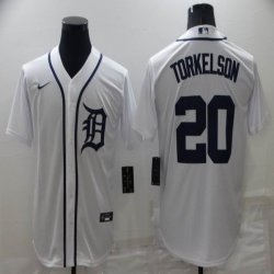 Nike San Diego Padres #20 Spencer Torkelson white majestic baseball jersey-BD