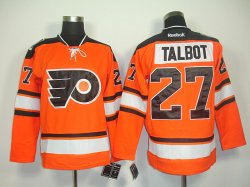 Philadelphia Flyers #27 TALBOT Orange 2011 New NHL Jerseys