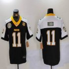 Green Bay Packers #11 Jayden Reed black white Nike Vapor F.U.S.E. Limited Jersey-BD 01