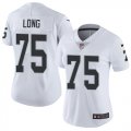 women Oakland Raiders #75 H.Long Nike white Color Rush Limited Jersey