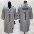 Arizona Cardinals #1 Kyler Murray gray Color Rush Limited Jersey-BD