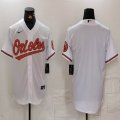 Nike Baltimore Orioles blank white majestic MLB Baseball jerseys-BD