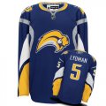 NHL Buffalo Sabres #5 Lydman Blue Home Jersey