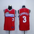 Knights #3 Cambridge Red Basketball Jerseys