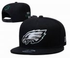 2023 Eagles black NFL Snapback Hats-YD