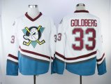 Anaheim Ducks #33 Greg Goldberg white Ice Hockey Jersey