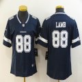 Women Nike Dallas Cowboys #88 CeeDee Lamb blue Color Rush Limited Jersey