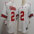 Ohio State Buckeyes #2 Emeka Egbuka white Nike Logo College jerseys-XST