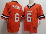 Syracuse Orange #6 Kyle McCord Orange college football jerseys