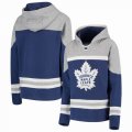 Custom Adidas Toronto Maple Leafs blue gray personality Ice Hockey Hooded Sweatshirt