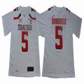 Texas Tech #5 Patrick Mahomes II White NCAA Football Jerseys